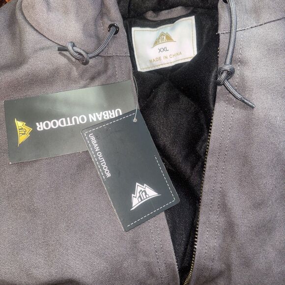Urban Outdoors Hooded Jacket Gray Size XXL NWT - Picture 4 of 4